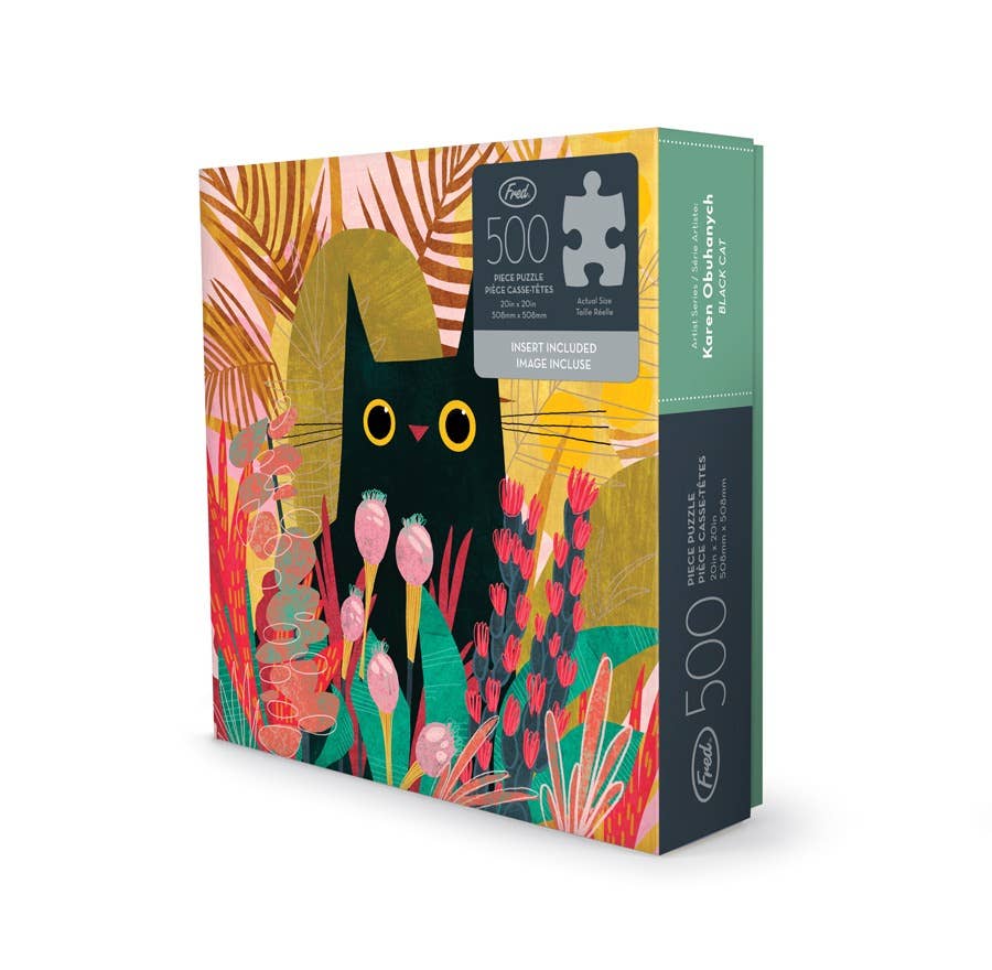 Black Cat Puzzle - Confía Collective
