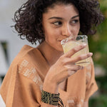 Black + Gold Seed Bead LOVE Bracelet - Confía Collective