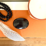 Black Tourmaline 8mm Bead Bracelet - Confía Collective