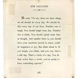 Jim Valvano Quote Wall Tarp