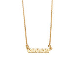 Cancer Zodiac Name Necklace