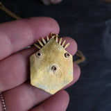 Eye of Providence Brass Necklace