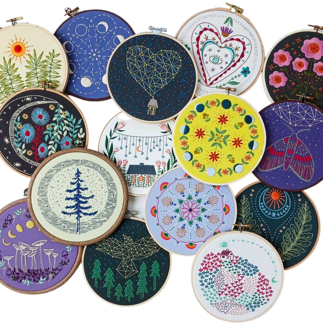 Celestial Embroidery Kits - Confía Collective