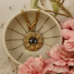 Centered and Protected Eye Necklace - Confía Collective