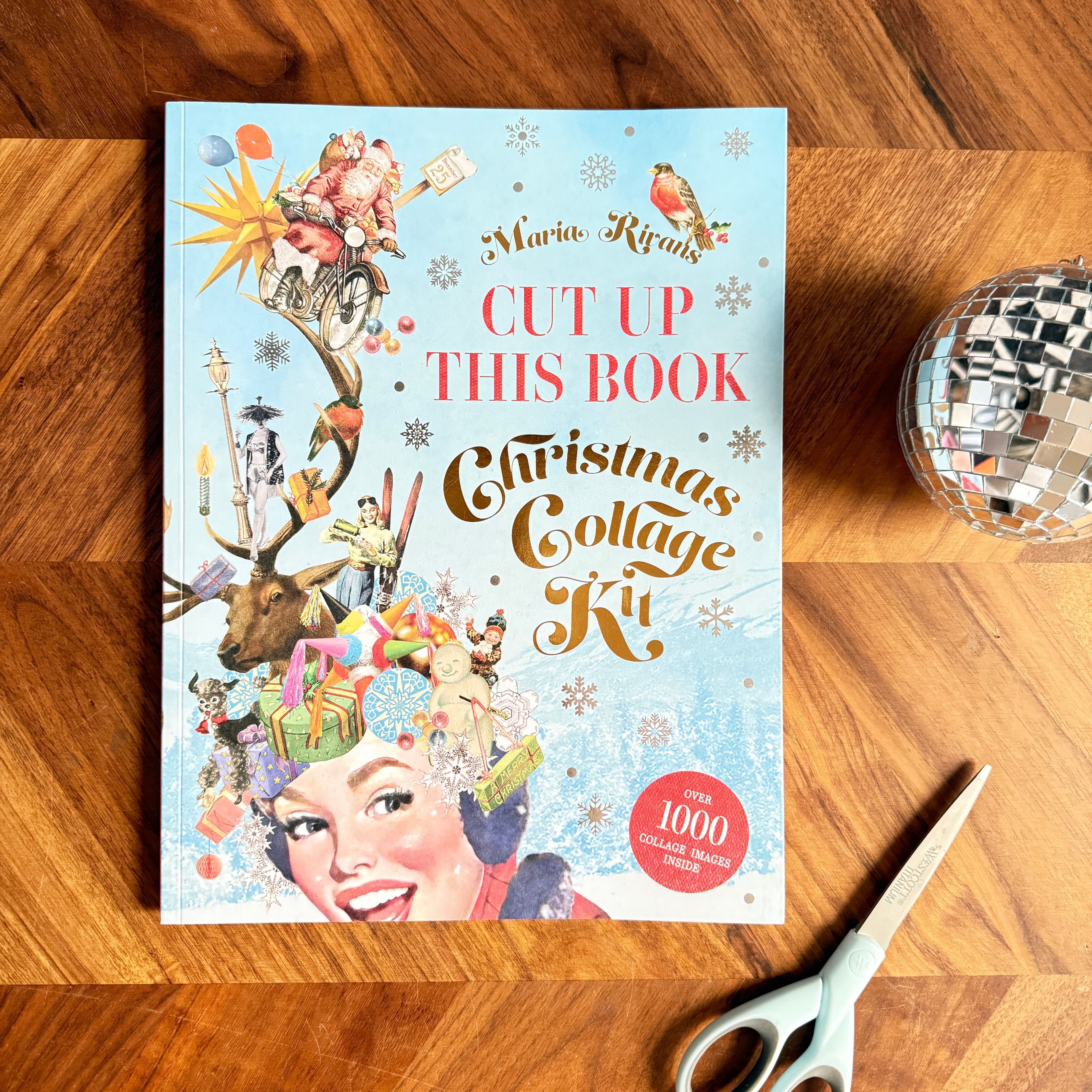 Christmas Collage - Cut Up This Book! - Confía Collective