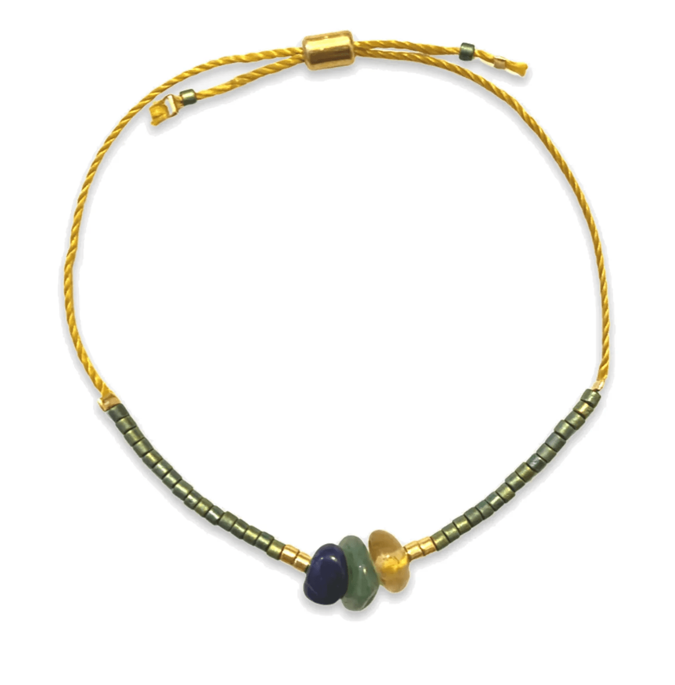 Confidence & Success Gemstone Adjustable Bracelet - Confía Collective