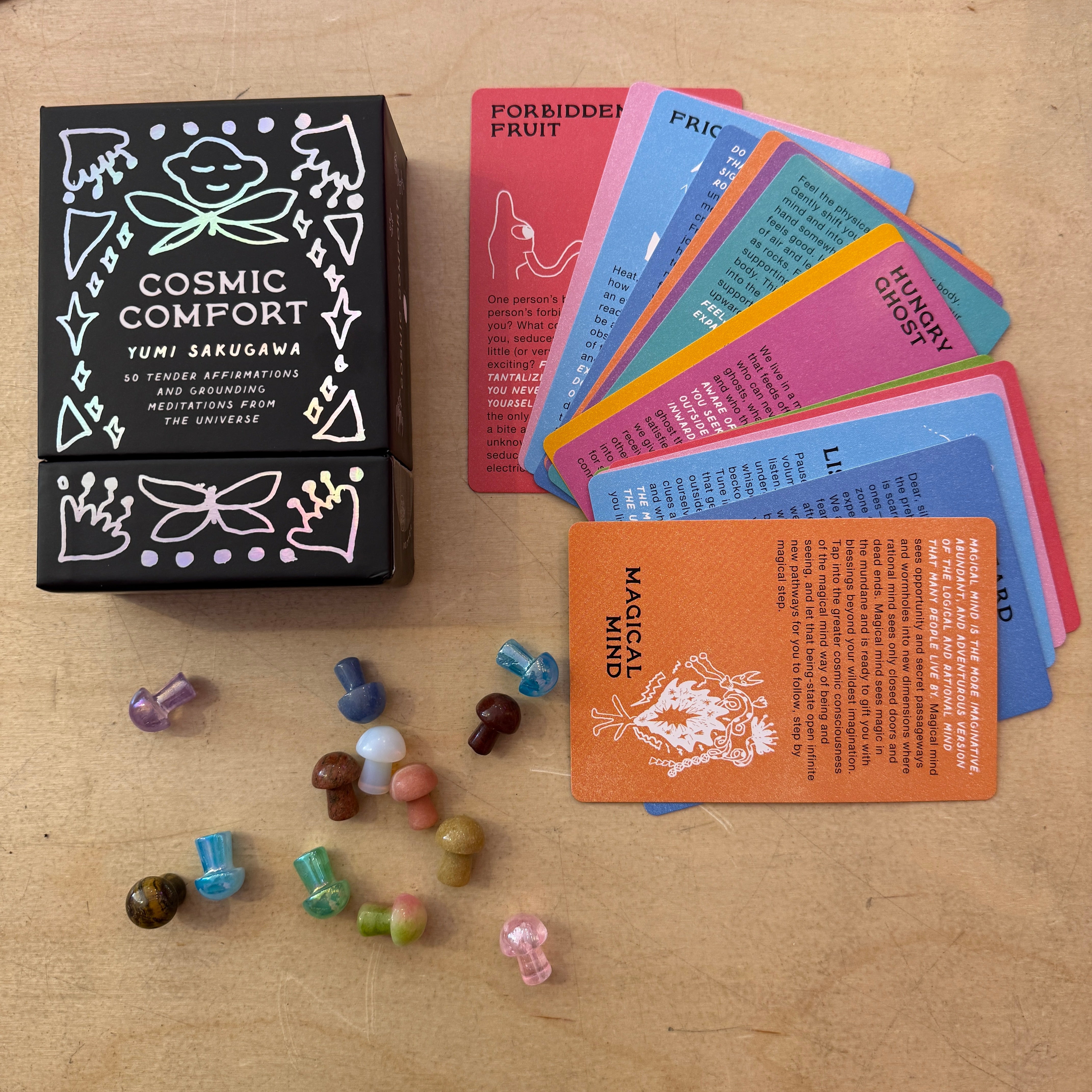 Cosmic Comfort Affirmation Deck - Confía Collective