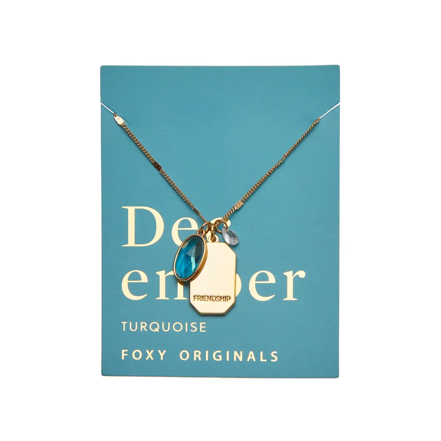 Gold Birthstone Necklace