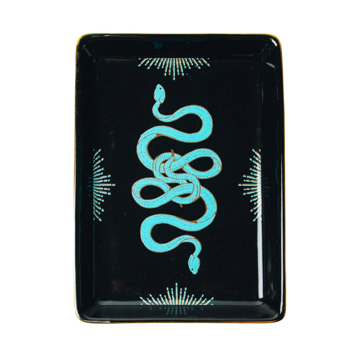 Double Serpents Ceramic Tray - Confía Collective
