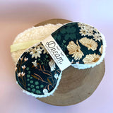 Emerald Floral Sleep Mask - Confía Collective