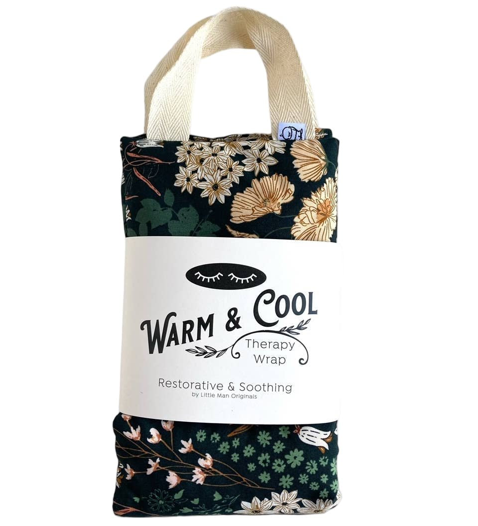 Emerald Floral Warm & Cool Therapy Wrap - Confía Collective