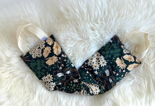 Emerald Floral Warm & Cool Therapy Wrap - Confía Collective