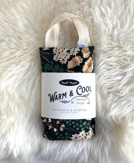 Emerald Floral Warm & Cool Therapy Wrap - Confía Collective