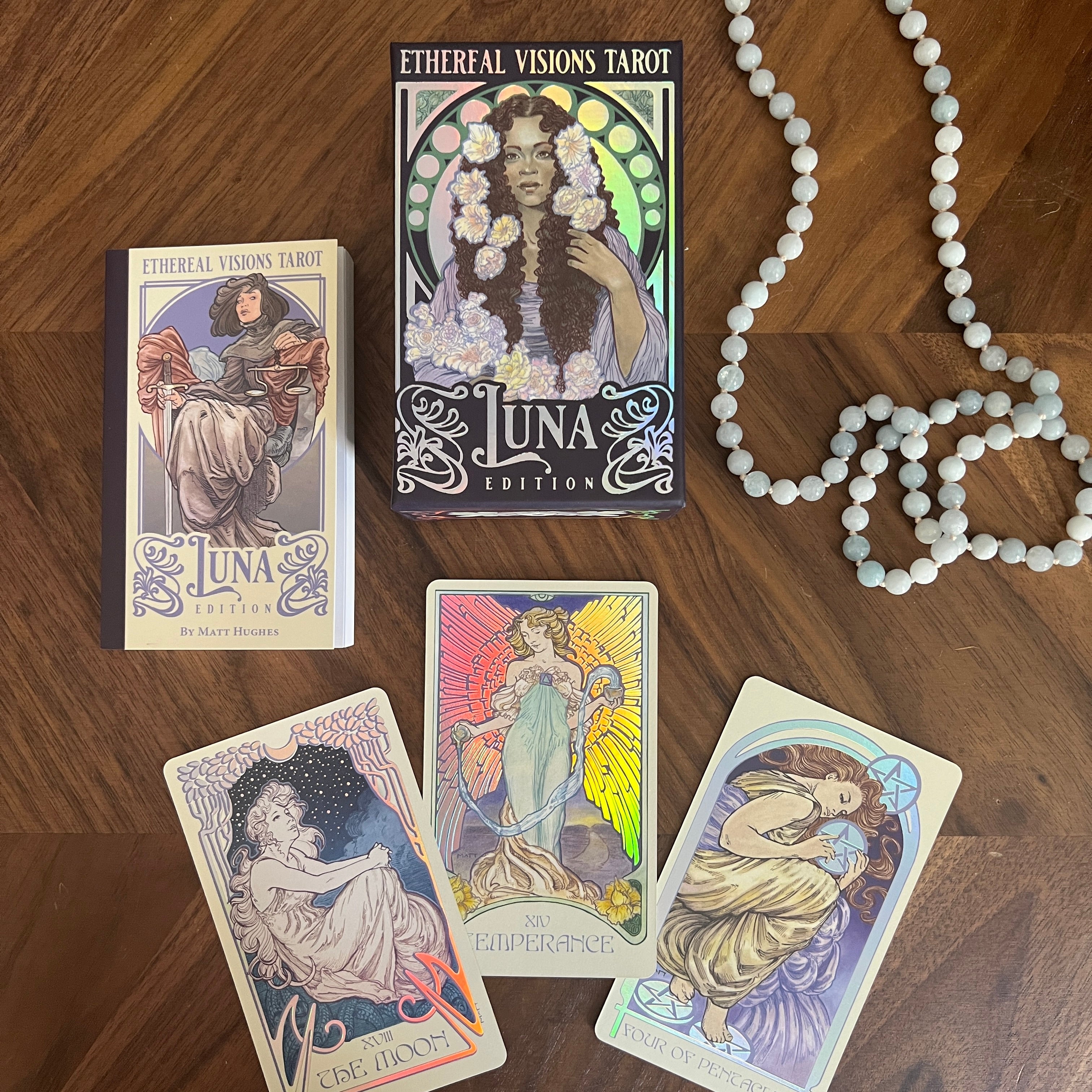 Ethereal Visions Luna Edition Tarot Deck - Confía Collective