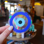 Evil Eye Mini Suncatcher Sticker - Confía Collective