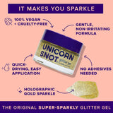 Unicorn Snot Original Glitter Gel - Bling Gold