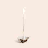 Smoky Quartz Crystal Incense Holder