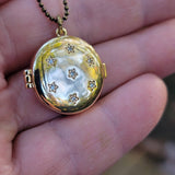 Celestially-Inspired Locket Necklace