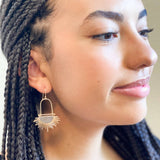 Surya Sunburst Earrings