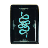 Double Serpents Ceramic Tray