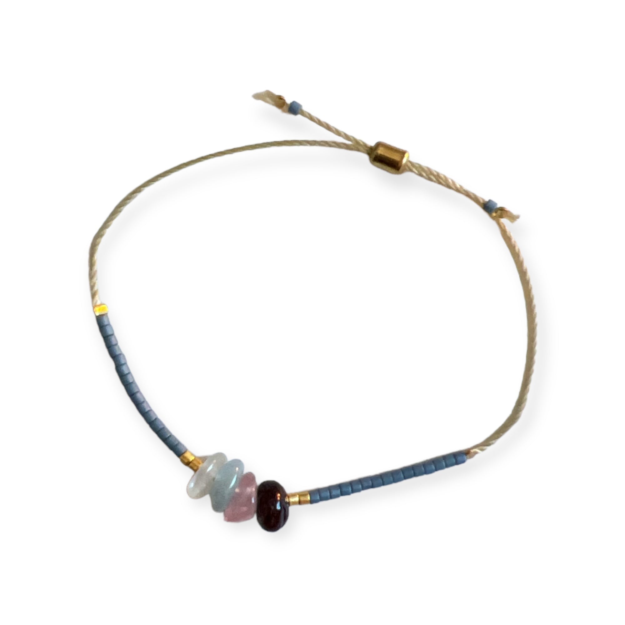 Fertility Gemstone Adjustable Bracelet - Confía Collective