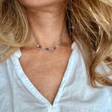 Fluorite Gemstone Necklace - Confía Collective