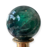 Fluorite Polished Crystal Sphere - Confía Collective