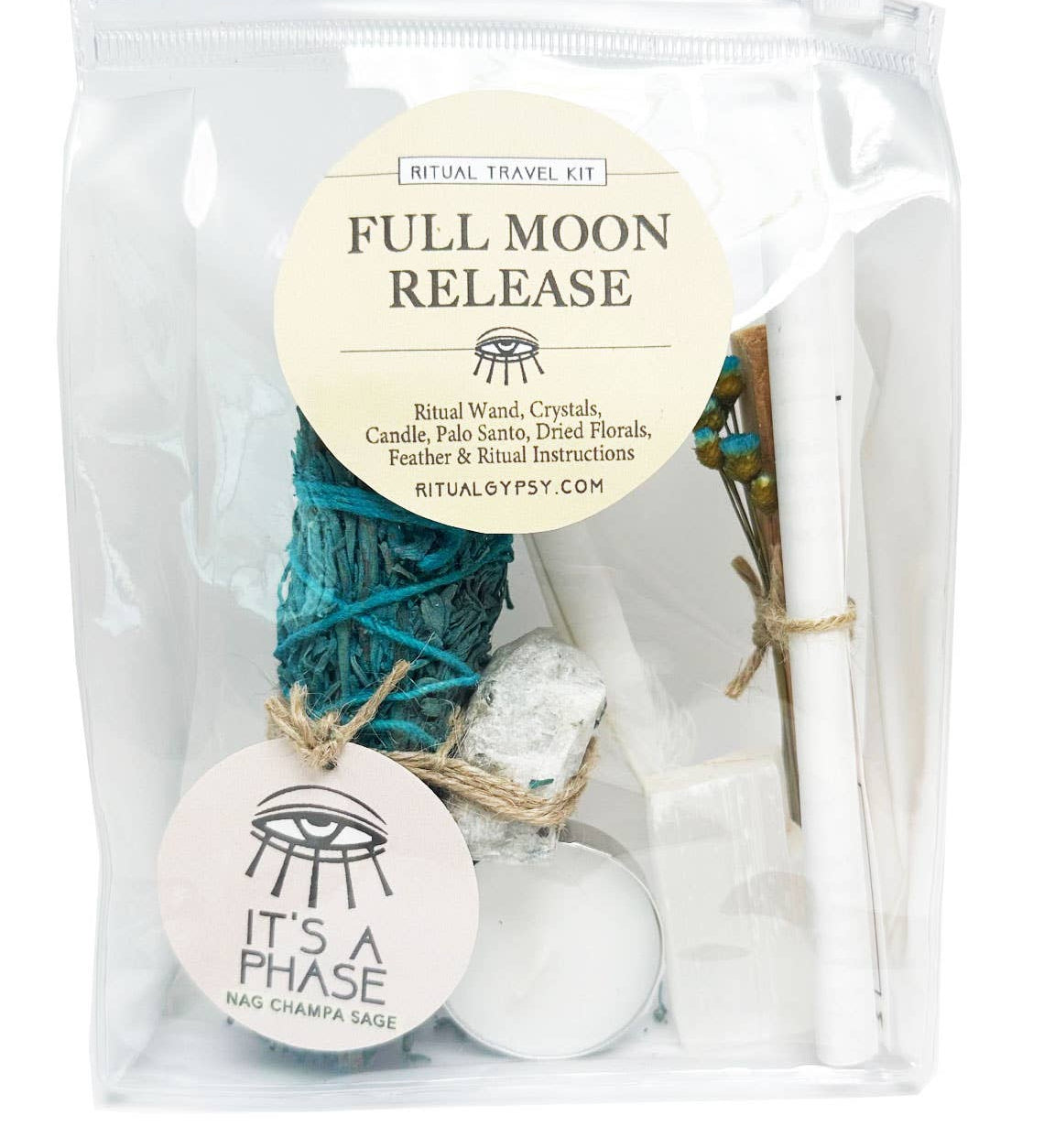 Full Moon Release Ritual Kit - Confía Collective