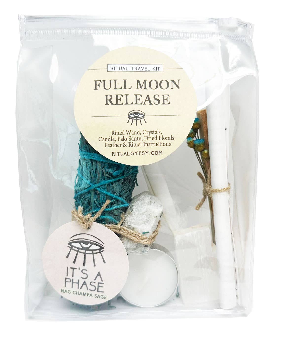 Full Moon Release Ritual Kit - Confía Collective