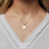 Gemini Constellation Gold Necklace - Confía Collective