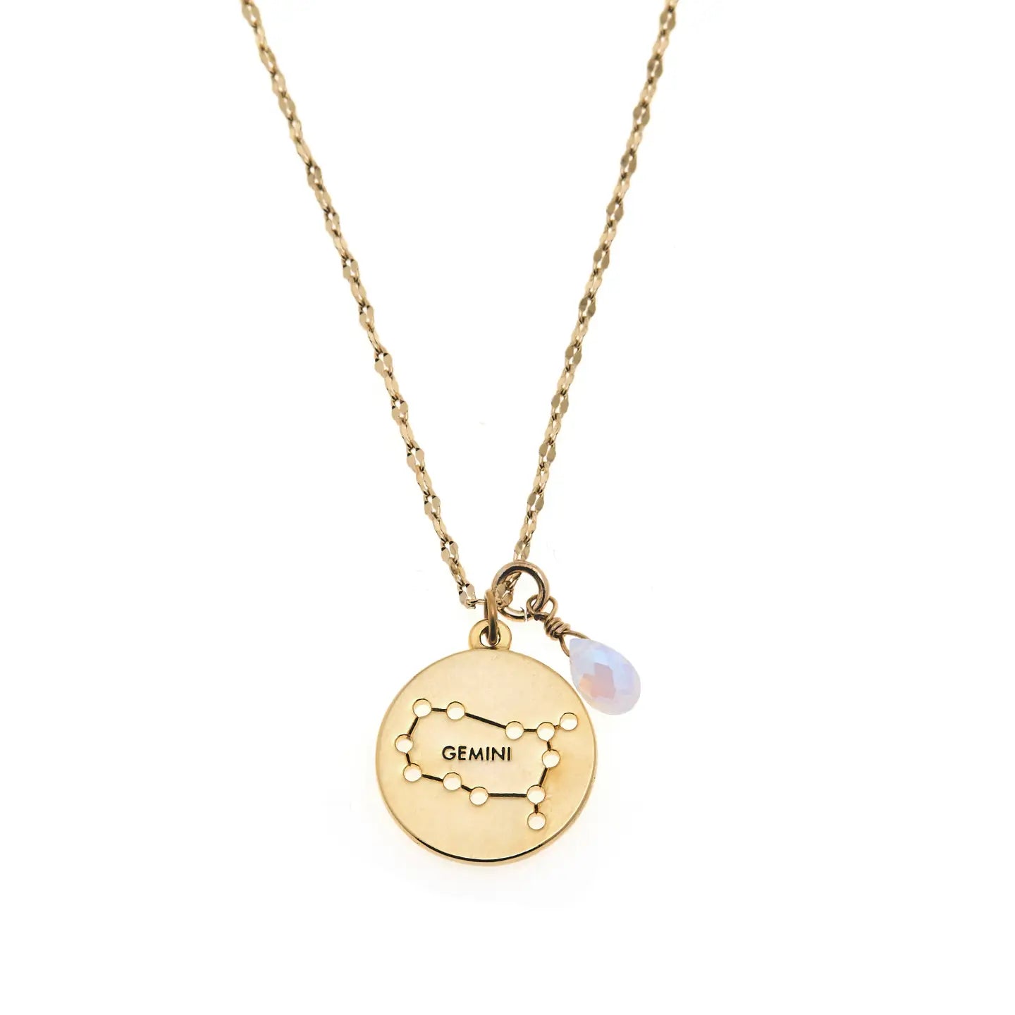 Gemini Constellation Gold Necklace - Confía Collective