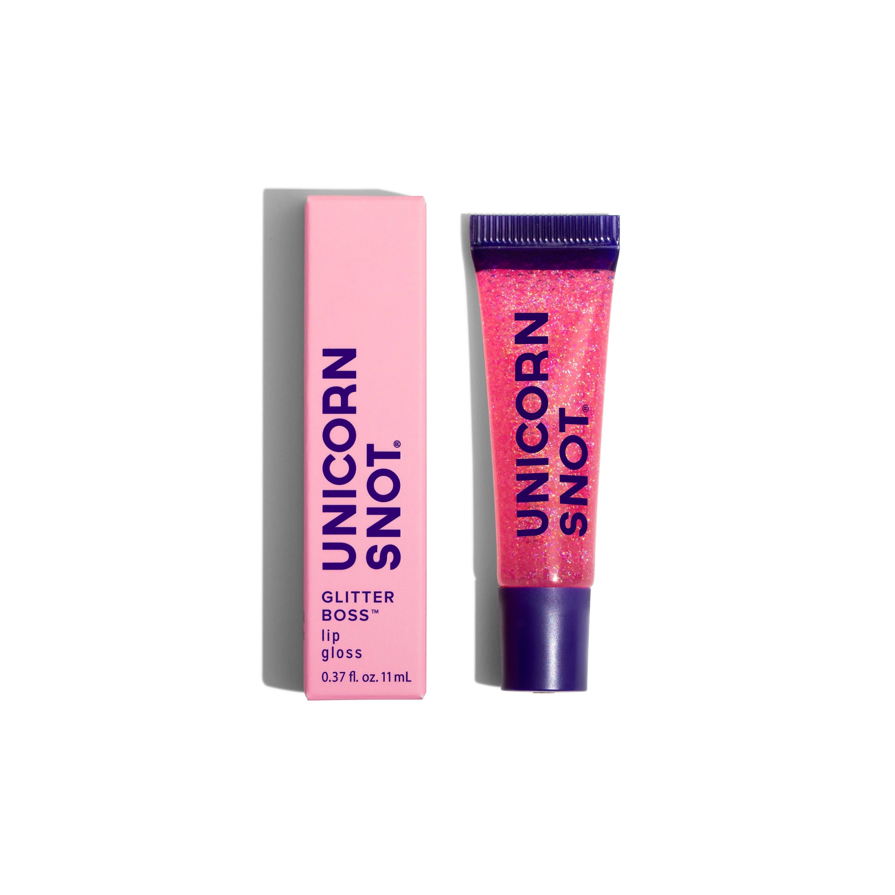 Glitter Boss Lip Gloss in Flamingo - Confía Collective