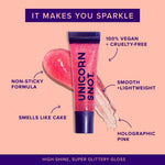Glitter Boss Lip Gloss in Flamingo - Confía Collective