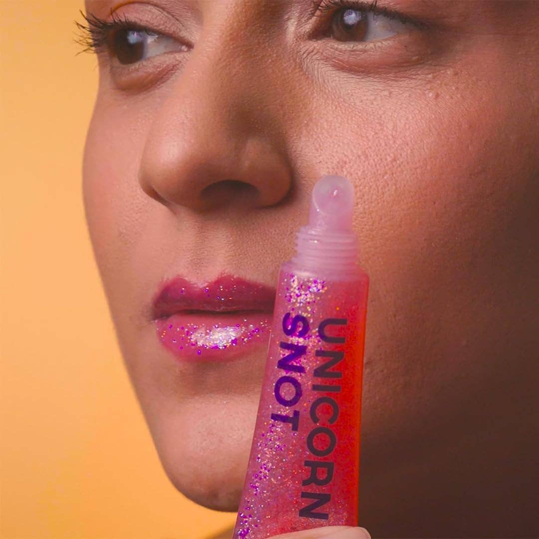 Glitter Boss Lip Gloss in Flamingo - Confía Collective