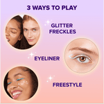 Glitter Eyeliner and Freckle Maker - Confía Collective