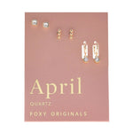 Gold Birthstone Earring Set - Confía Collective