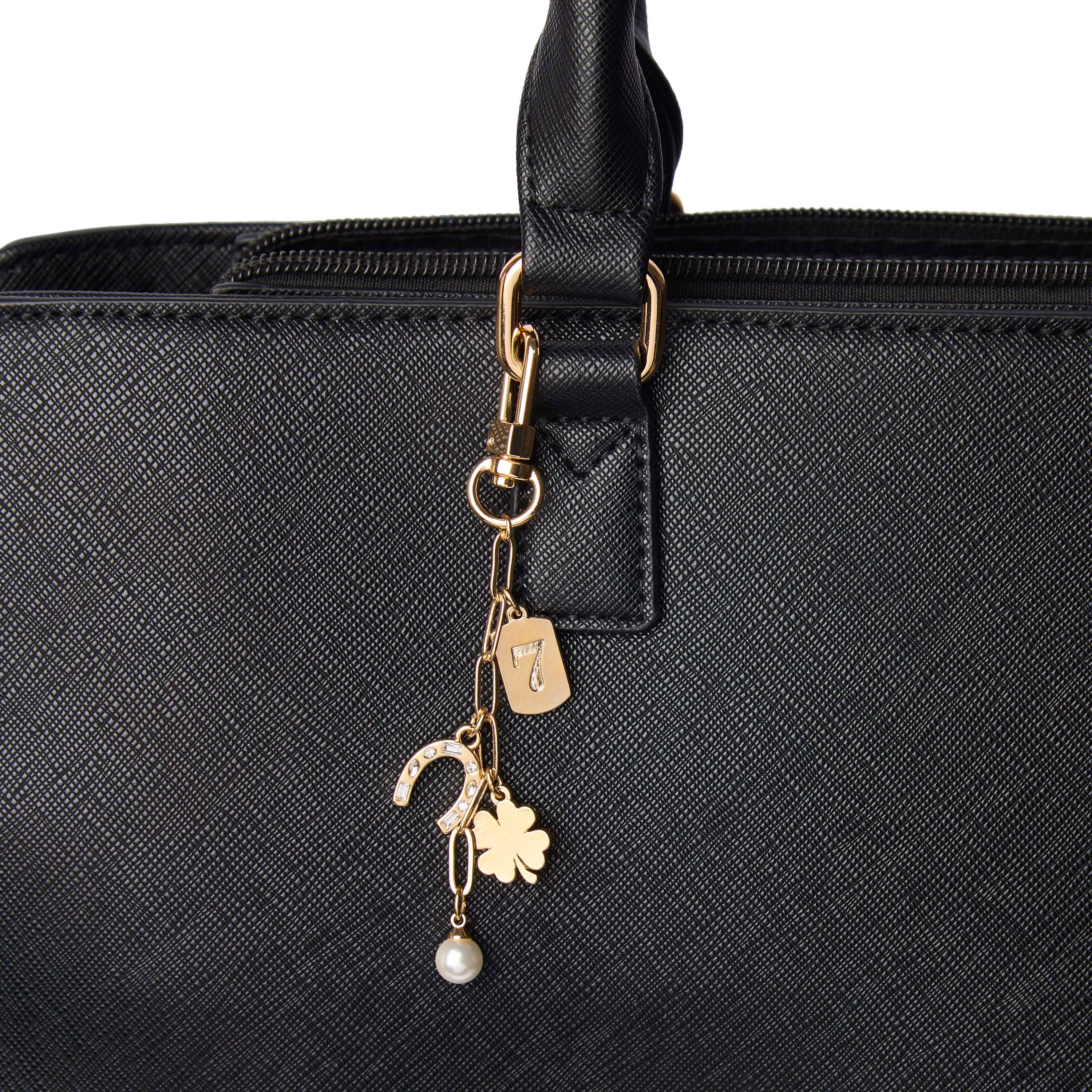 Gold Lucky Bag Charm - Confía Collective