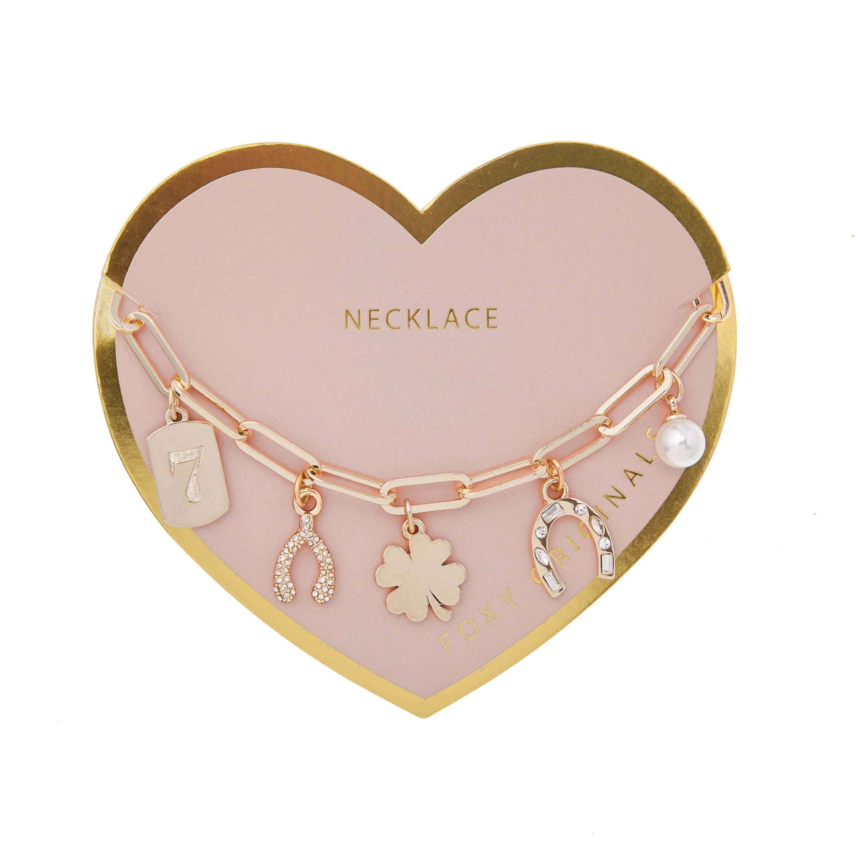 Gold Lucky Charm Necklace - Confía Collective