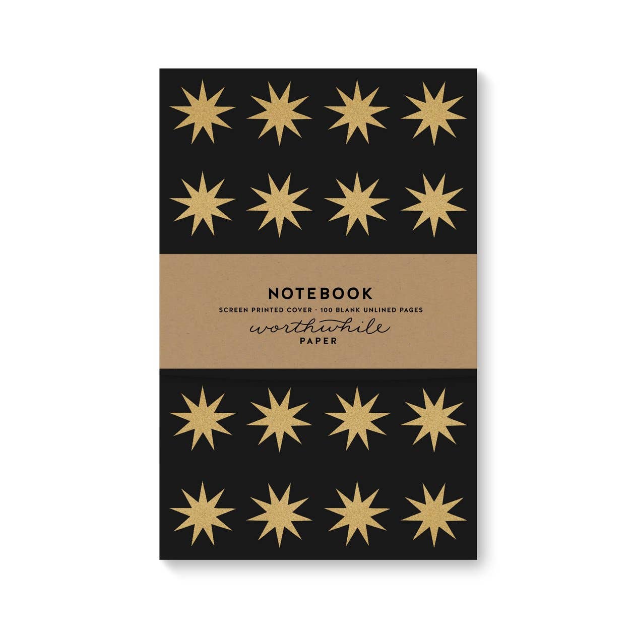 Gold Stars Notebook - Confía Collective