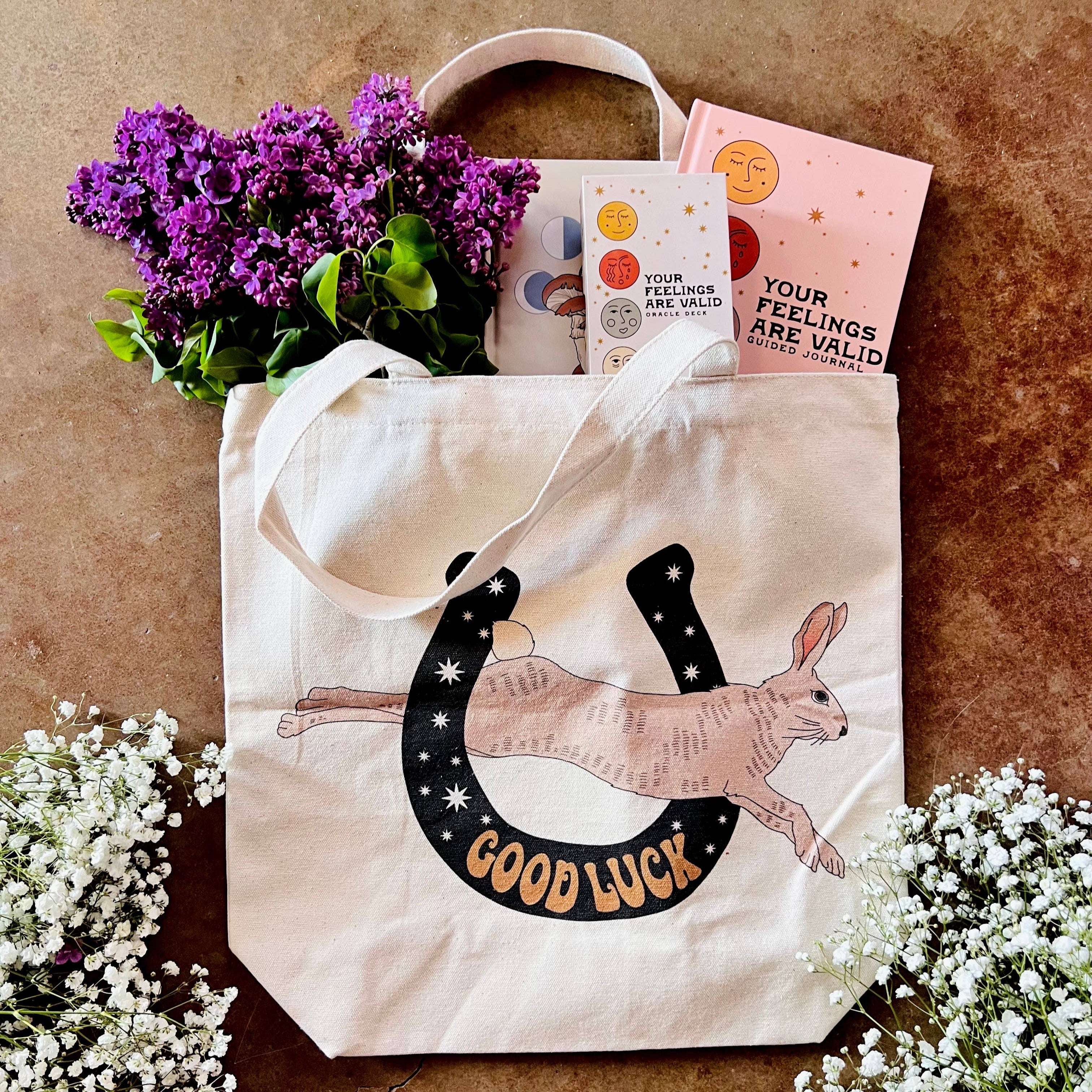 Good Luck Canvas Tote - Confía Collective