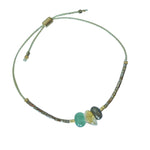 Good Luck Gemstone Adjustable Bracelet - Confía Collective