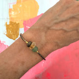 Good Luck Gemstone Adjustable Bracelet - Confía Collective