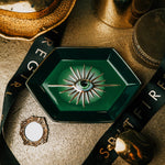 Green Evil Eye Trinket Dish - Confía Collective