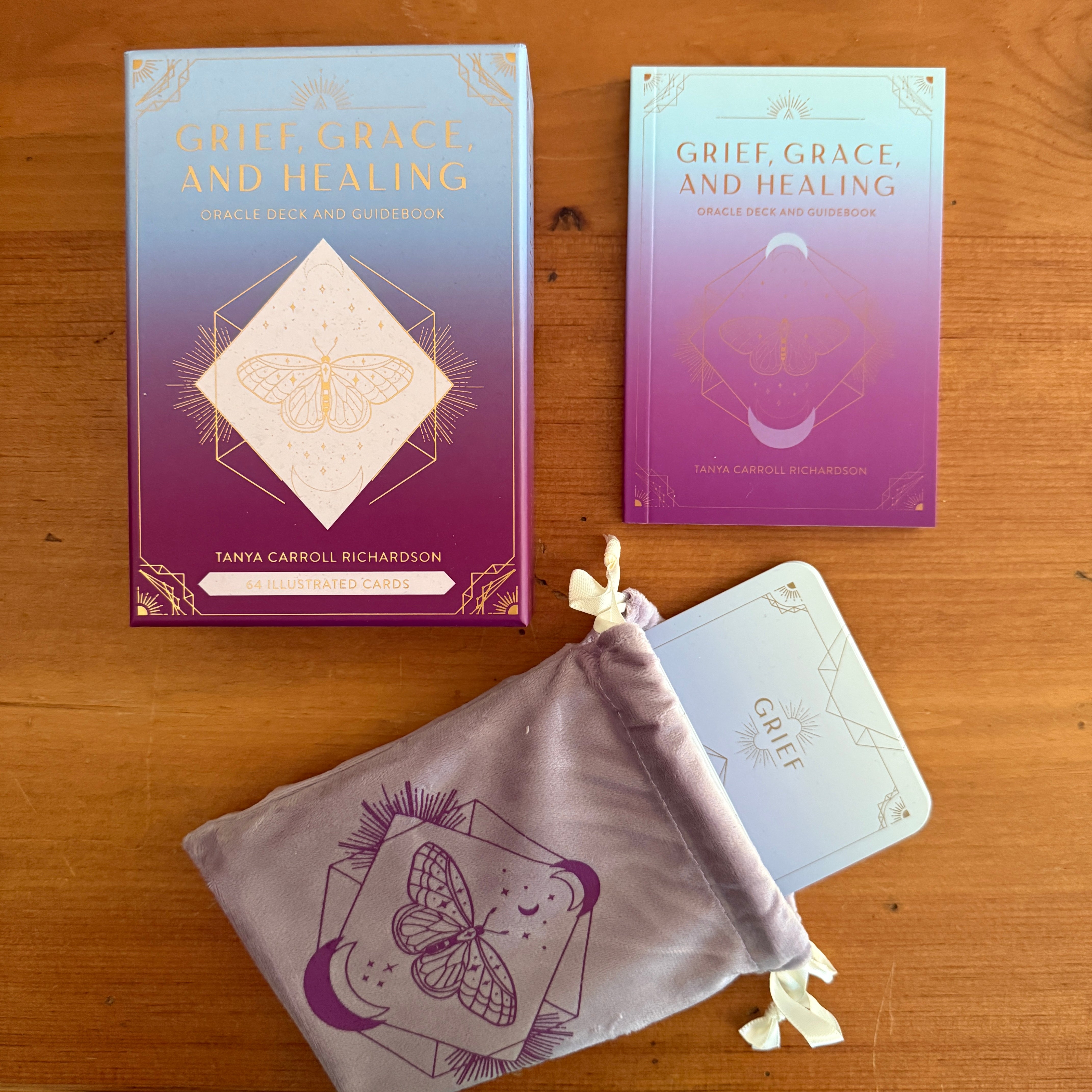 Grief, Grace, and Healing Oracle Deck and Guidebook - Confía Collective