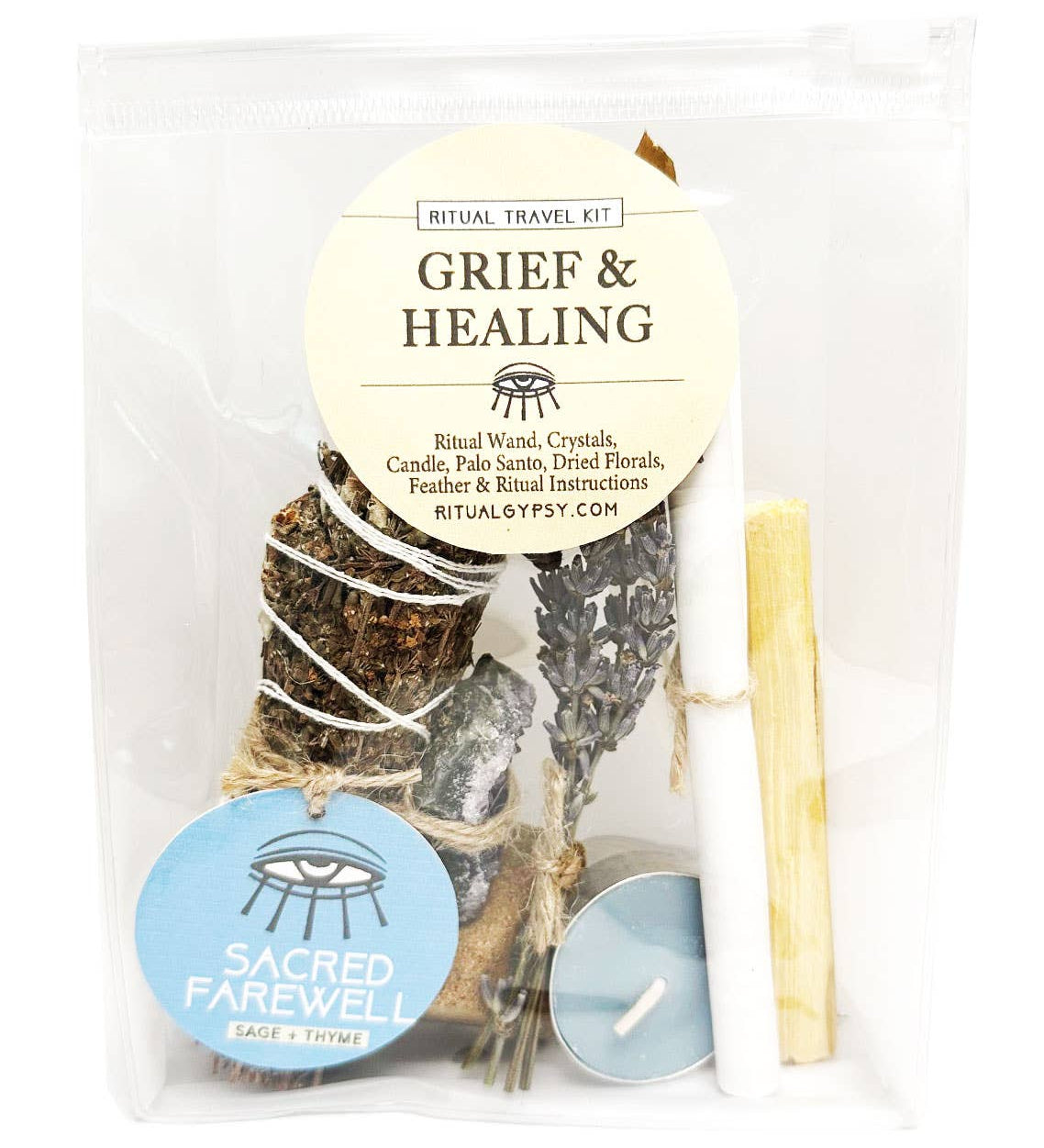 Grief + Healing Sacred Farewell Ritual Kit - Confía Collective