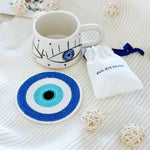 Handmade Evil Eye Coffee Mug - Confía Collective
