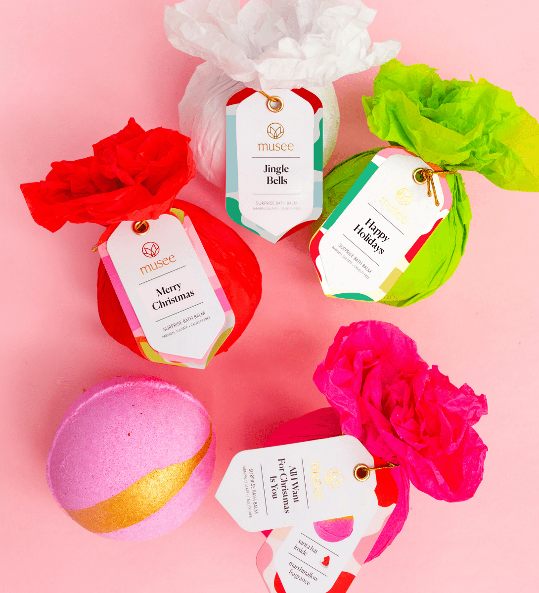 Happy Holidays Bath Balm - Confía Collective