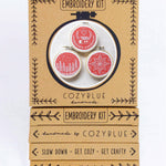 Holiday Ornaments Embroidery Kit - Confía Collective