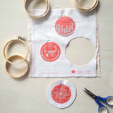 Holiday Ornaments Embroidery Kit - Confía Collective