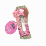 Home Sweet Home Smudging Sage Wand with Selenite Crystal - Confía Collective